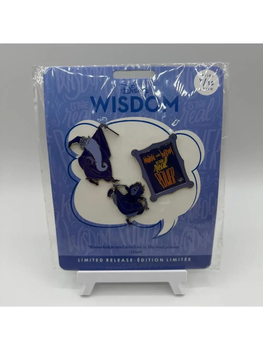 Disney Pin - Wisdom Collection September - The Sword in the Stone Merlin Mim
